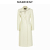 MAXRIENY花冰雪王系列呢大衣长款复古通勤风衣(货号:MC87CT770) 商品缩略图4