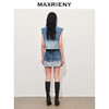 【静奢度假-商场同款】MAXRIENY*休闲风渐变牛仔半身裙直筒(货号:MC85SK276) 商品缩略图3