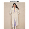 【商场同款】MAXRIENY*极简落肩复古羊毛大衣23冬款外套长款女(货号:MG88CT753) 商品缩略图2