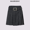 【贵雅日常-商场同款】MAXRIENY*复古优雅感A字百褶半身短裙(货号:MC85SK564) 商品缩略图4