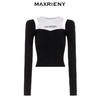 MAXRIENY*复古轻奢钉珠套头毛衫小心机修身上衣(货号:MC88SW847) 商品缩略图4