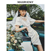 MAXRIENY摩登新中式镂空设计感小白裙国风连衣裙女(货号:MS88DR330) 商品缩略图3