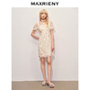 【商场同款】MAXRIENY蕾丝钉珠甜美亮片花朵连衣裙2024夏季新品(货号:MC85DR374) 商品缩略图1