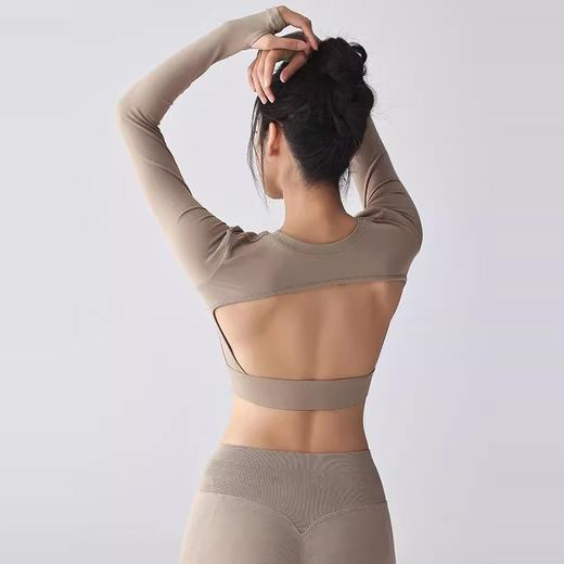 【限时秒】YOGACODE【火树银花系列】 长袖瑜伽服女DWTS124115 商品图2