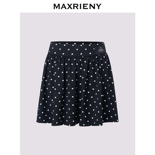 【Hello Kitty时尚防晒系列】MAXRIENYKitty高腰防晒伞裙波点短裙(货号:MC85SK315) 商品图0