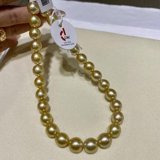 11.2-12.8mm色南洋金珠项链 商品图1