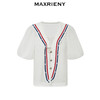MAXRIENY赫本海军鱼尾针织海军风水手领上衣(货号:MC88TP274) 商品缩略图4