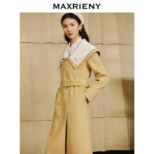 MAXRIENY风衣外套装秋季*时尚过膝大衣(货号:MC87CT793) 商品图2