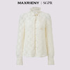 【商场同款】MAXRIENY清雅蕾丝上衣宫廷复古风蕾丝雪纺衬衫女(货号:MS85TP505) 商品缩略图4