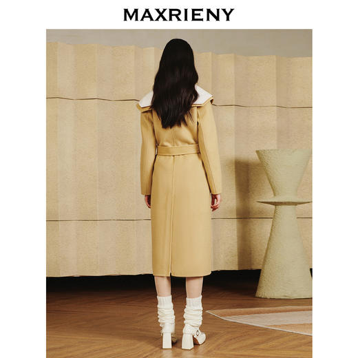 MAXRIENY风衣外套装秋季*时尚过膝大衣(货号:MC87CT793) 商品图3