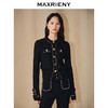 MAXRIENY*黑金小香风短外套毛衫修身上衣(货号:MC88JA838) 商品缩略图2