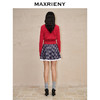 MAXRIENY*复古学院风格纹半裙百褶高腰短裙(货号:MC88SK601) 商品缩略图3