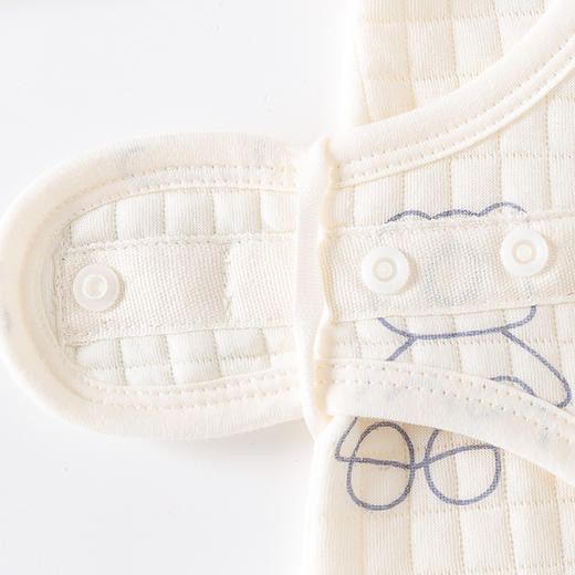 【婴儿夹棉保暖连体衣】春秋款秋装新生儿衣服宝宝外出哈衣加厚秋冬季 商品图3