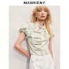 【贵雅新中式-商场同款】MAXRIENY清冷新中式收腰上衣雪纺衫(货号:MC85TP321) 商品缩略图2