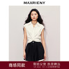 【商场同款】MAXRIENY*休闲烫钻上衣腰部镂空小众设计感气质(货号:MC85TS262) 商品缩略图0