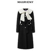 MAXRIENY*复古蝴蝶结大衣长款高级气质大衣外套(货号:MS88CT513) 商品缩略图4