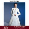 MAXRIENY花冰雪王系列呢大衣长款复古通勤风衣(货号:MC87CT770) 商品缩略图0