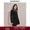 MAXRIENY*复古感丝绒外套2024秋冬新款水钻领收腰上衣女(货号:MS85JA507) 商品缩略图0