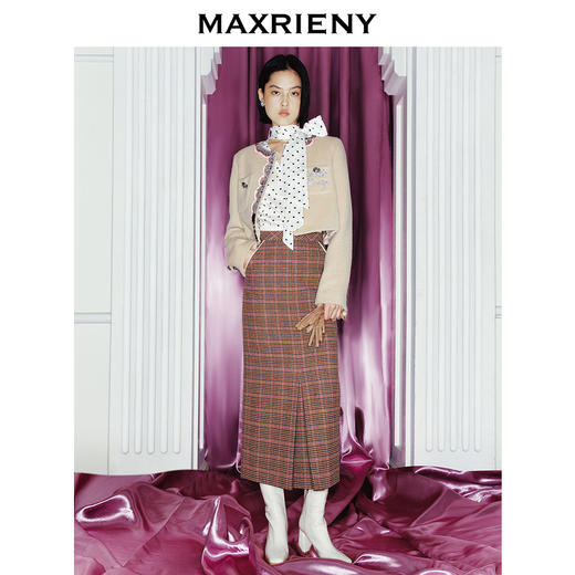 【MAXRIENY x Hello Kitty联名系列】波点印花衬衫2023冬(货号:MC88TP803) 商品图3