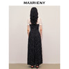 【商场同款】MAXRIENY法式复古连体裤*赫本黑白波点连衣裤蕾丝(货号:MS85JS254) 商品缩略图3