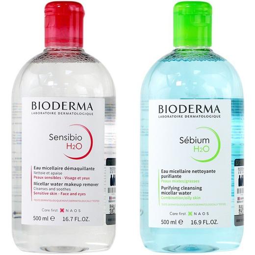 法国贝德水玛卸妆水500ml 粉水蓝水 深层清洁毛孔 脸部眼部唇部三合一 商品图3