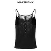 【商场同款-摩登女爵】MAXRIENY复古闺房蕾丝镂空V领上衣背心吊带(货号:MC85TP064) 商品缩略图4
