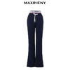 MAXRIENY率性复古运动风长裤微喇针织休闲裤女(货号:MC88PA564) 商品缩略图4