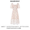 MAXRIENY欧式田园风碎花裙茶歇裙后背蝴蝶结连衣裙(货号:MC88DR096) 商品缩略图4