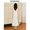 MAXRIENY*优雅复古感鱼尾开衩花纱半裙(货号:MS85SK007) 商品缩略图3