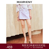 MAXRIENY*复古感短裤裙裙裤高腰廓形感显瘦显高(货号:MS85PA018) 商品缩略图0
