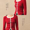 】MAXRIENY国风新中式套头针织盘扣修身上衣(货号:MS88SW770) 商品缩略图2