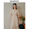 MAXRIENY欧式田园风茶歇裙网纱摆裙法式复古连衣裙(货号:MC88DR274) 商品缩略图2