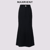 【贵雅日常-商场同款】MAXRIENY复古优雅金扣鱼尾半身裙长裙(货号:MC85SK537) 商品缩略图4