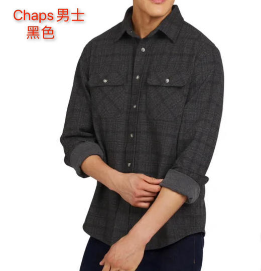 Chaps男士格纹衬衫，Chaps是Ralph Lauren的顶级副牌，特价260元🉐 商品图6