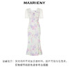MAXRIENY小众鱼尾裙子甜美雪纺裙茶歇裙碎花连衣裙(货号:MS88DR286) 商品缩略图4
