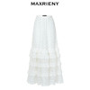 MAXRIENY仙美浪漫网纱荷叶边蛋糕裙高腰长半裙(货号:MC88SK582) 商品缩略图4