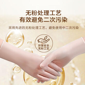 京东京造 一次性手套 PVC食品级加厚 厨房烧烤露营家庭清洁L码【100只】 /厨具 /一次性用品 /其他一次性餐厨具 商品图4