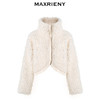 MAXRIENY复古风潮廓形截短落肩外套2023冬季新款(货号:MC88JA777) 商品缩略图4
