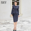 IWY/轻熟风名媛职业西服套装女长袖工作服两件套通勤西装CS2040-E 商品缩略图0