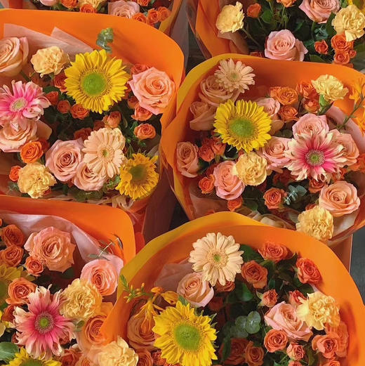 《小太阳》向日葵混搭花束 商品图0