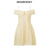 【静奢度假-商场同款】MAXRIENY华丽甜美钉珠刺绣翻领连衣裙(货号:MR85DR012) 商品缩略图4