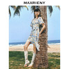 MAXRIENY假日海边度假风茶歇裙夏日园艺风连衣裙(货号:MS88DR347) 商品缩略图2
