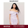 【浪漫上新-商场同款】MAXRIENY*日常一字肩上衣修身显瘦(货号:MC85TP337) 商品缩略图0