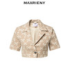 MAXRIENY名媛千金风肌理感蝴蝶结截短外套西装套装(货号:MS88JA541) 商品缩略图4
