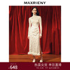 MAXRIENY国风复古三红绣高腰鱼尾半裙裙子(货号:MC88SK839) 商品缩略图0