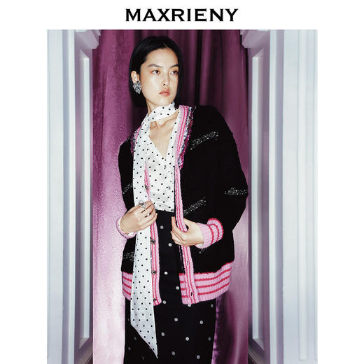 【MAXRIENY x Hello Kitty联名系列】波点印花衬衫2023冬(货号:MC88TP803) 商品图2