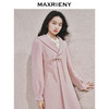 [东方新摩登]MAXRIENY中式雅韵复古毛呢大衣2024秋冬盘扣外套女(货号:MS85CT507) 商品缩略图2
