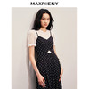 【商场同款】MAXRIENY法式复古连体裤*赫本黑白波点连衣裤蕾丝(货号:MS85JS254) 商品缩略图2