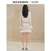 【商场同款】MAXRIENY贵雅新中式半裙毛绒直身短裙肌理感裙子(货号:MS85SK512) 商品缩略图3