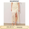 【浪漫上新-商场同款】MAXRIENY*甜美感开叉设计烫钻半裙(货号:MC85SK324) 商品缩略图0